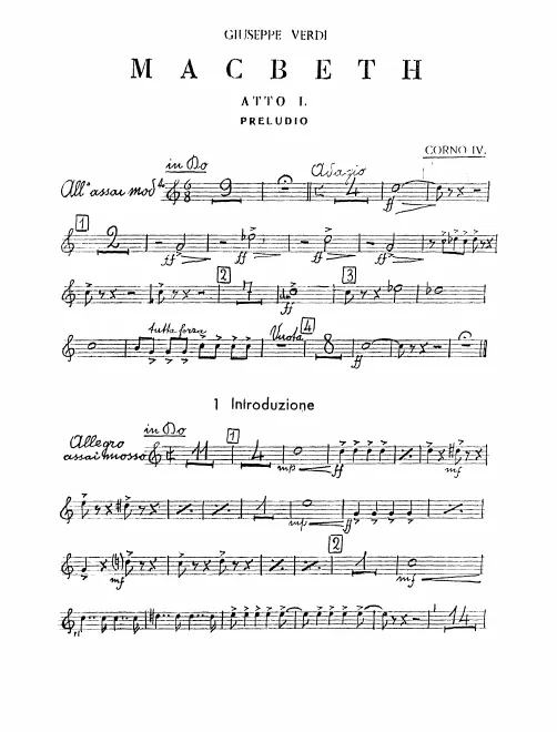 Horn 4 (various keys)