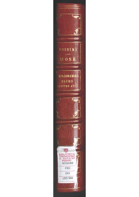 Complete Score (Mosé)