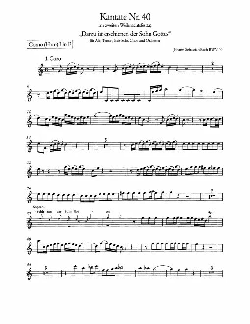 Horn 1, 2 (F)