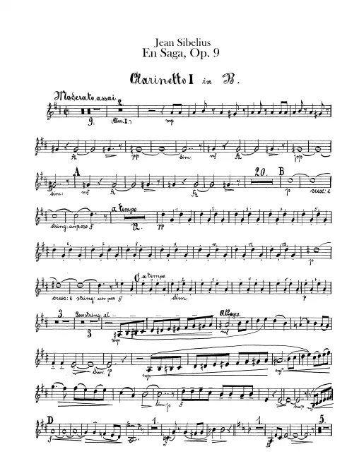 Clarinet 1, 2 (B♭)