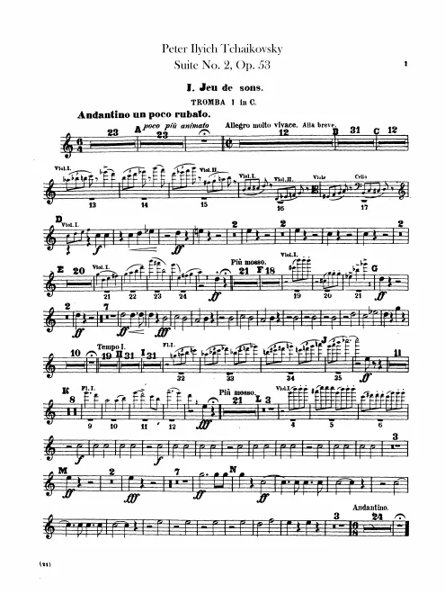 Trumpet 1, 2 (C, E)