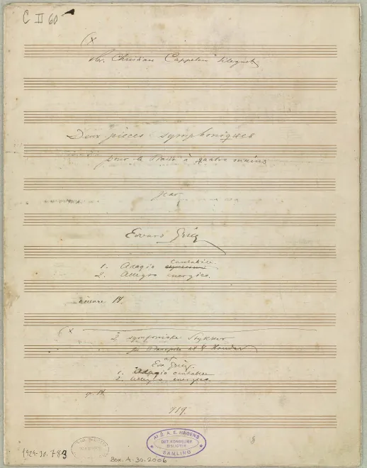 1. Adagio cantabile