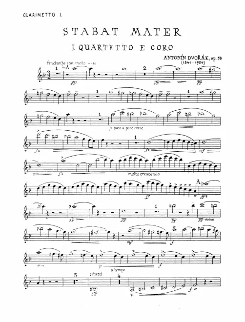 Clarinet 1, 2