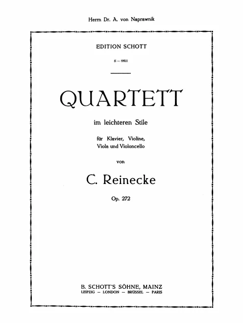 Piano Score and String Parts