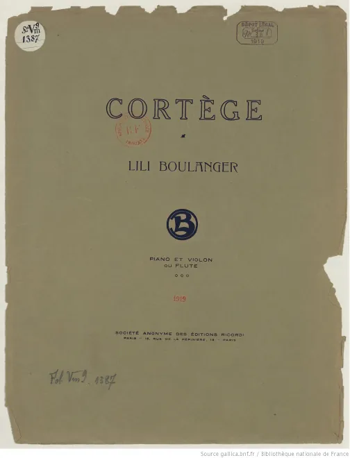 Complete Score and Violin Part