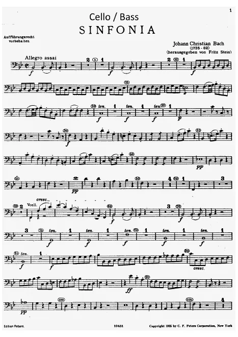 Cellos/Basses