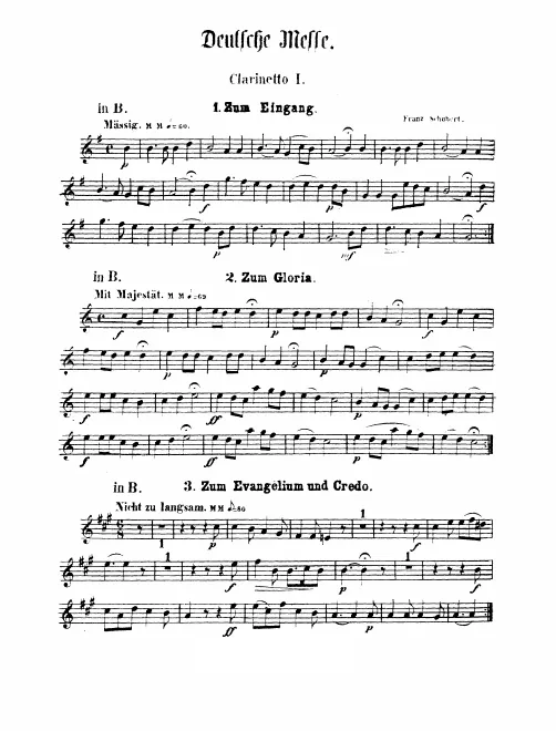 Clarinet 1, 2 (B)