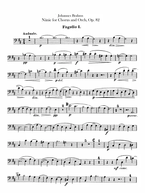 Bassoon 1, 2