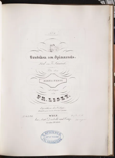 8. Gretchen am Spinnrade (S.558/8)