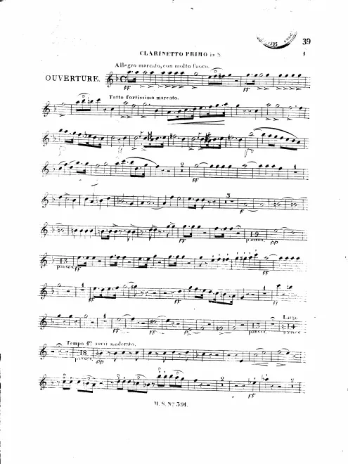 Clarinet 1, 2 (B♭)