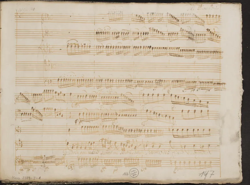 Aria of Farnace, Act II, Sc.6: Gelido in ogni vena