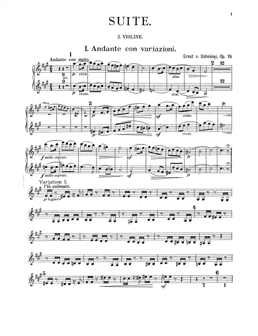 Violins II