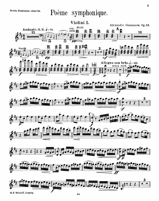 Violins I