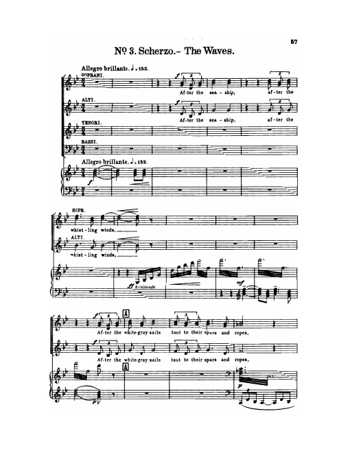 3. Scherzo: The Waves
