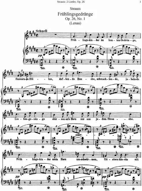 Complete Score (Original / High voice)