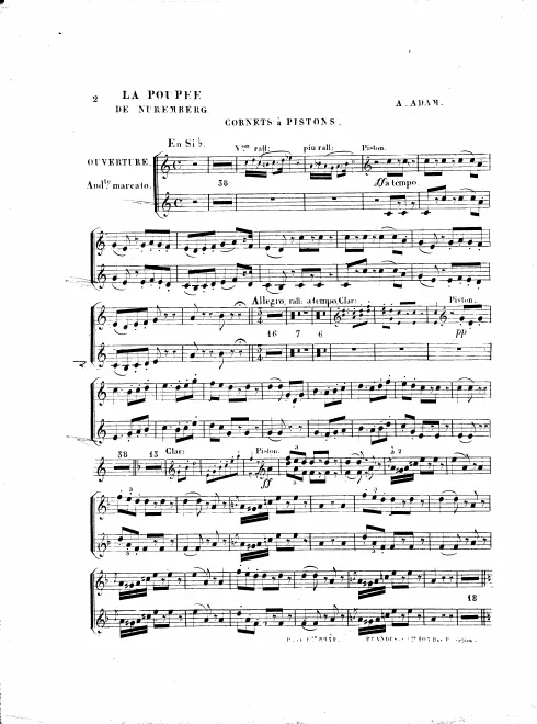 Cornet 1/2 (B)