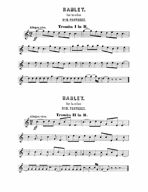 Offstage Trumpet 1/2 (B)*