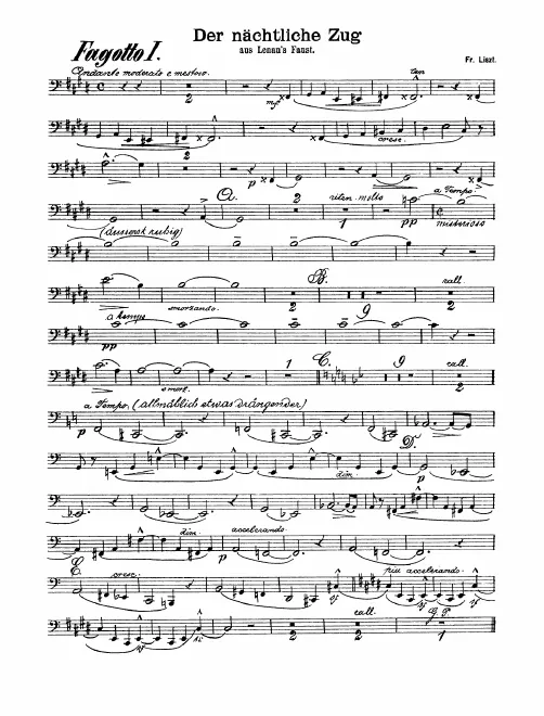 Bassoon 1, 2