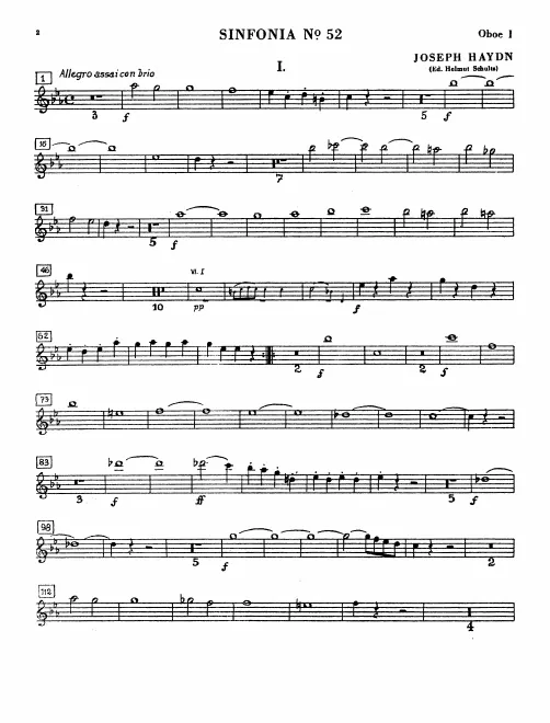 Oboe 1, 2