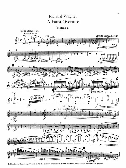 Violins I