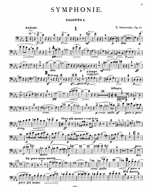 Bassoon 1, 2