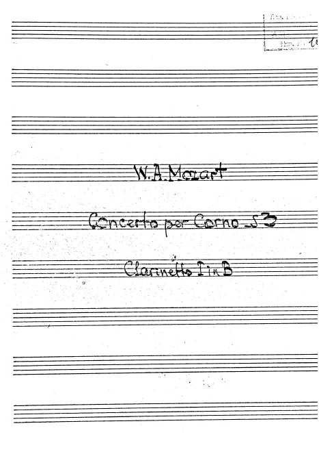Clarinet 1 (B)