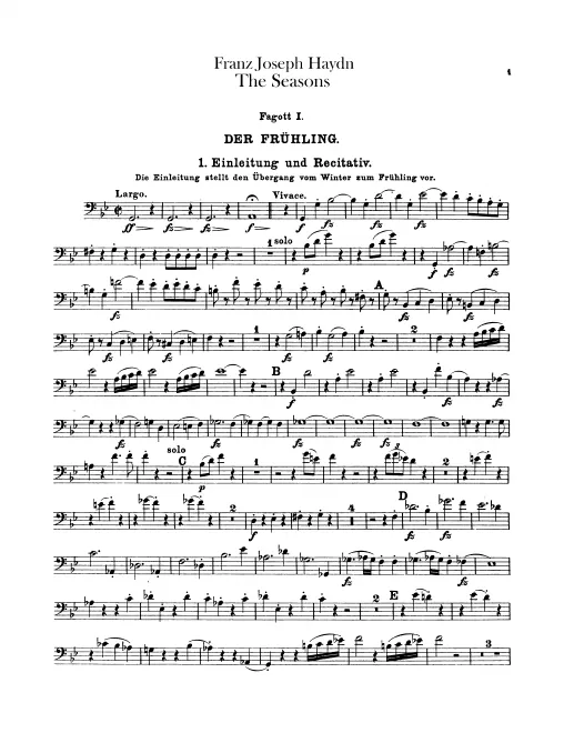 Bassoon 1, 2