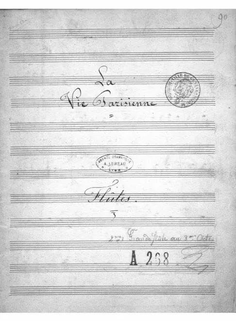 Flute 1/2 (2 also Piccolo)