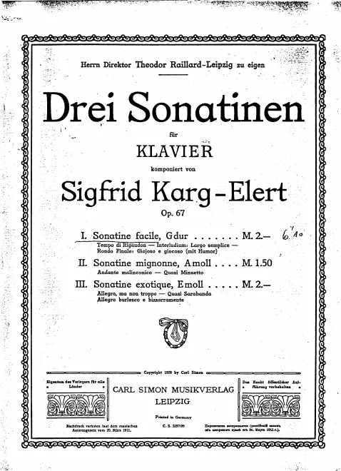 Sonatina No.1