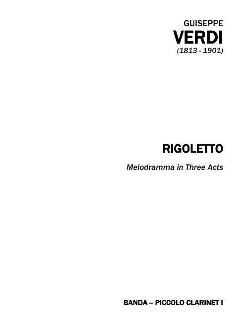 Clarinet 1, 2 (E)