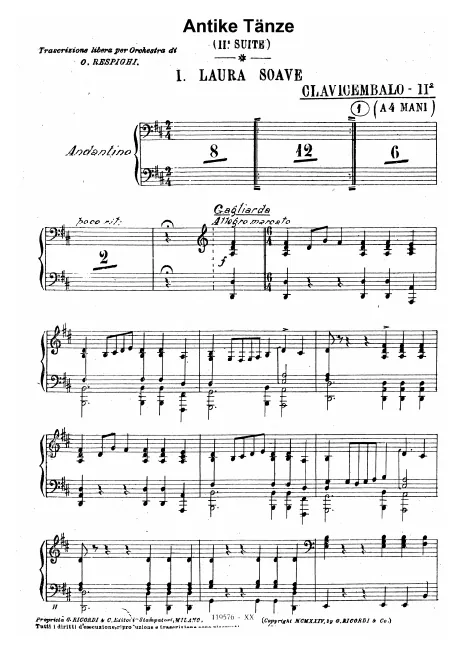Harpsichord 1, 2