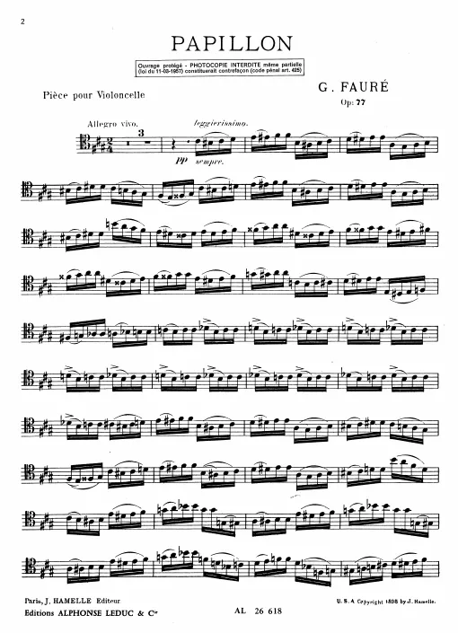 Cello Part