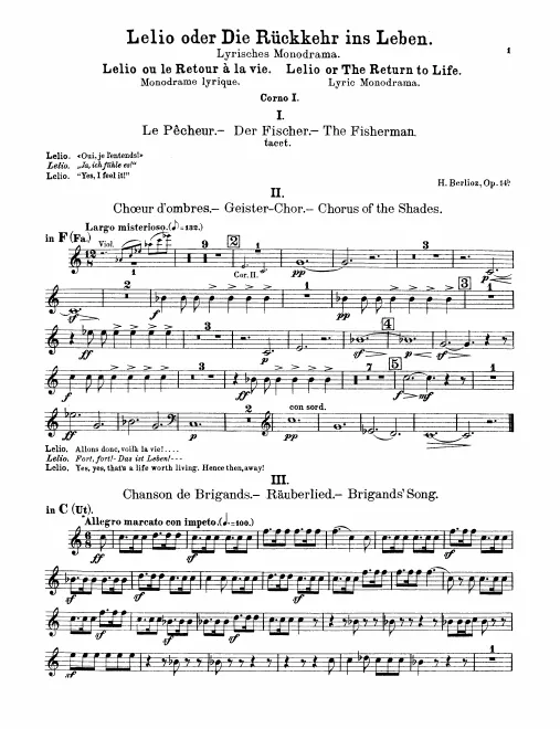 Horn 1, 2, 3, 4
