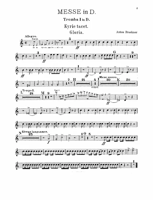 Trumpet 1, 2 (D)