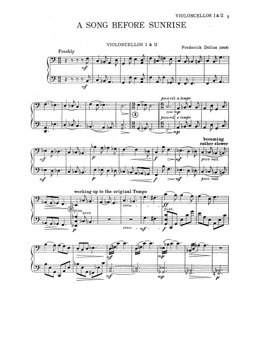 Cellos I/II