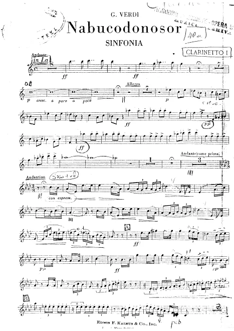 Clarinet 1