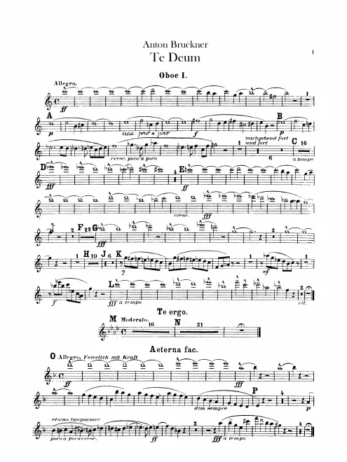Oboe 1, 2