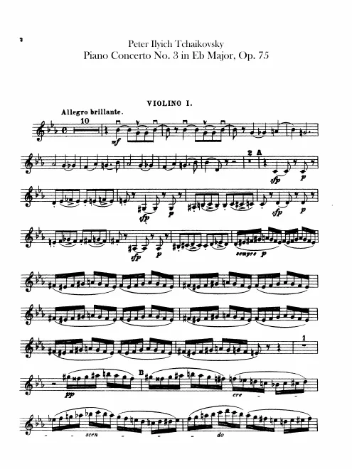 Violins I