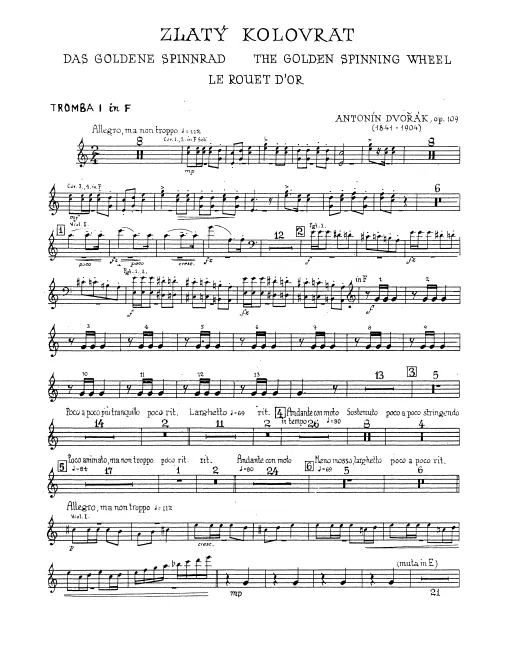 Trumpet 1, 2 (F, E)