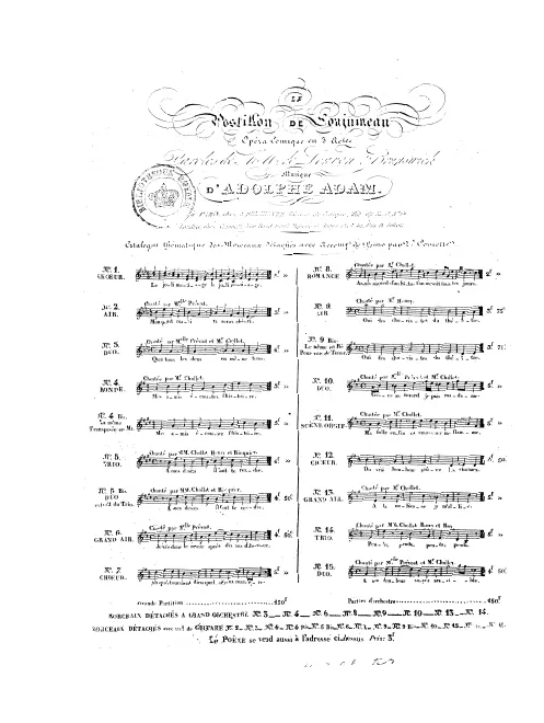 No.10, Duo: "Grâce au hasard puis Madame" (St. Phar/Mme. Latour)