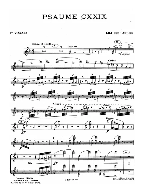 Violins I