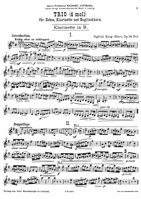 Clarinet (B)