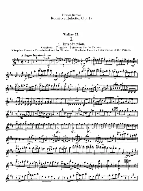 Violins II