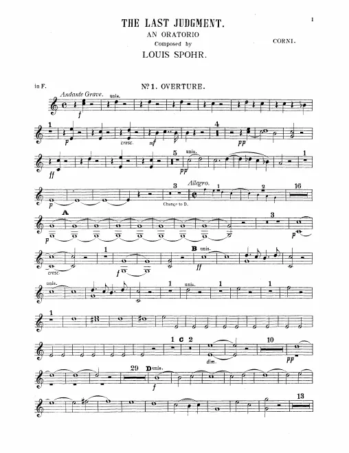Horn 1/2 (F)