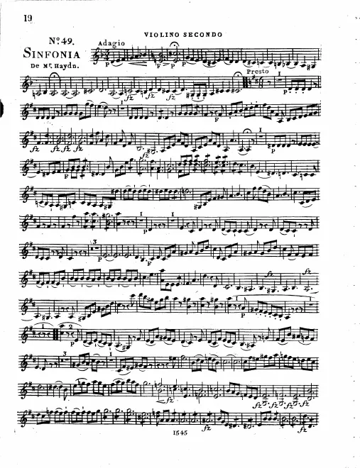 Violins II