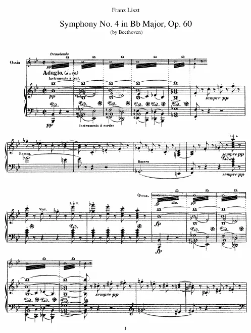 Complete Score (S.464/4)