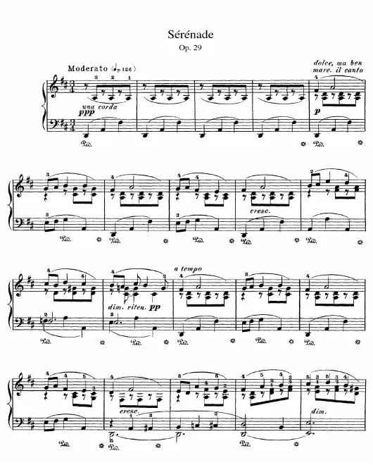Piano Score