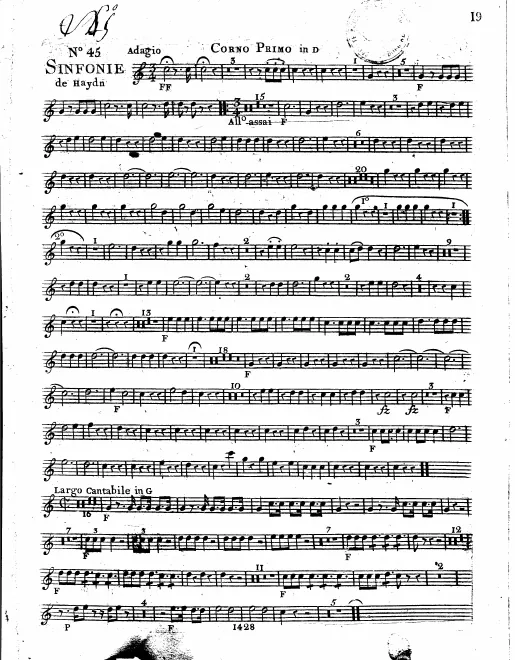 Horn 1, 2 (D)