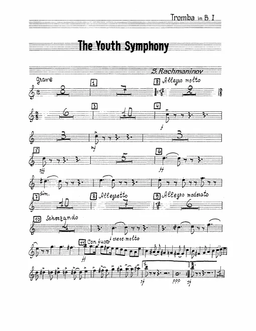 Trumpet 1, 2 (B)