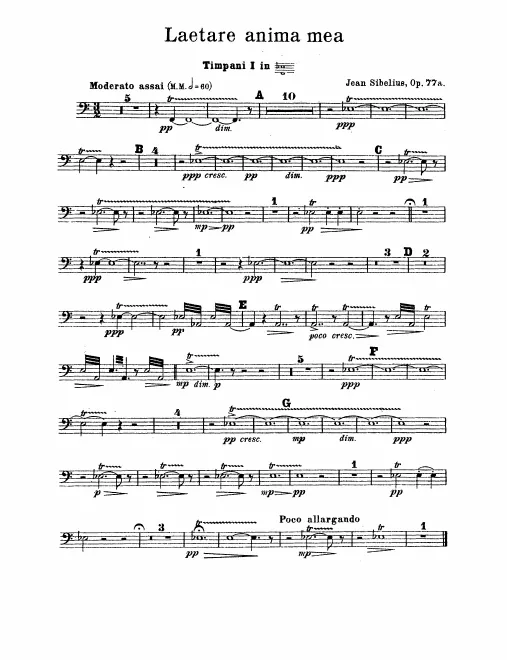 Timpani 1, 2